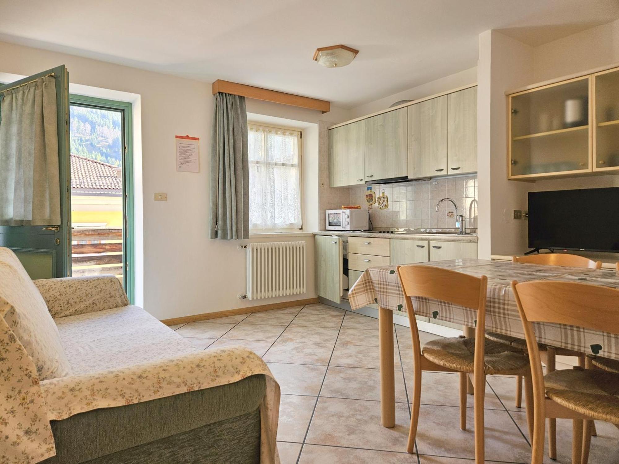 Appartamento Casa Al Mesdì Pozza di Fassa Esterno foto