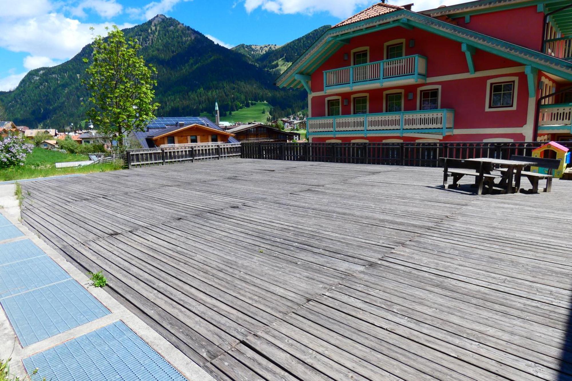 Appartamento Casa Al Mesdì Pozza di Fassa Esterno foto