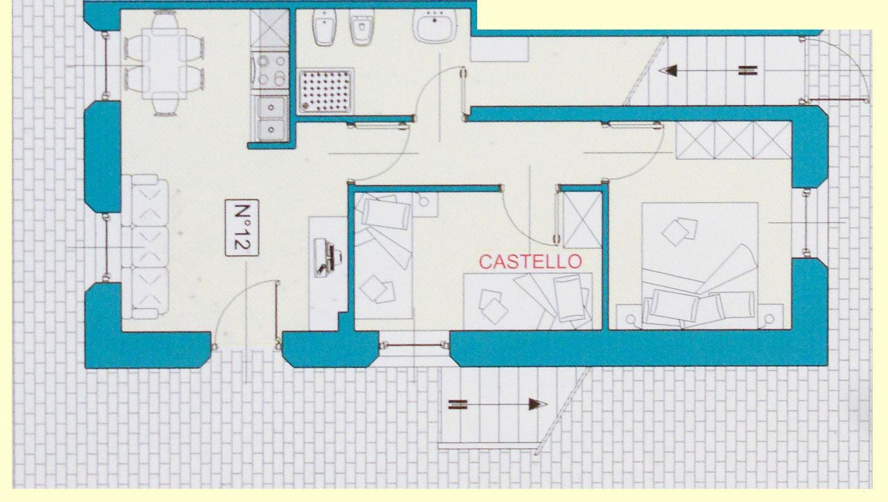 Appartamento Casa Al Mesdì Pozza di Fassa Esterno foto